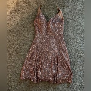 Lulu’s pink sequin dress!
